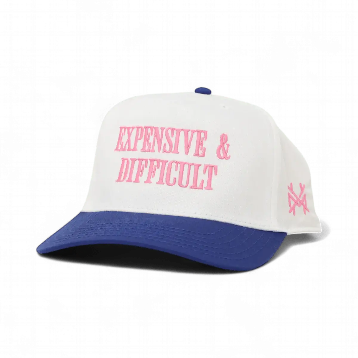 Expensive & Difficult Snapback Hat - Embroidered Trucker Cap - madhatter