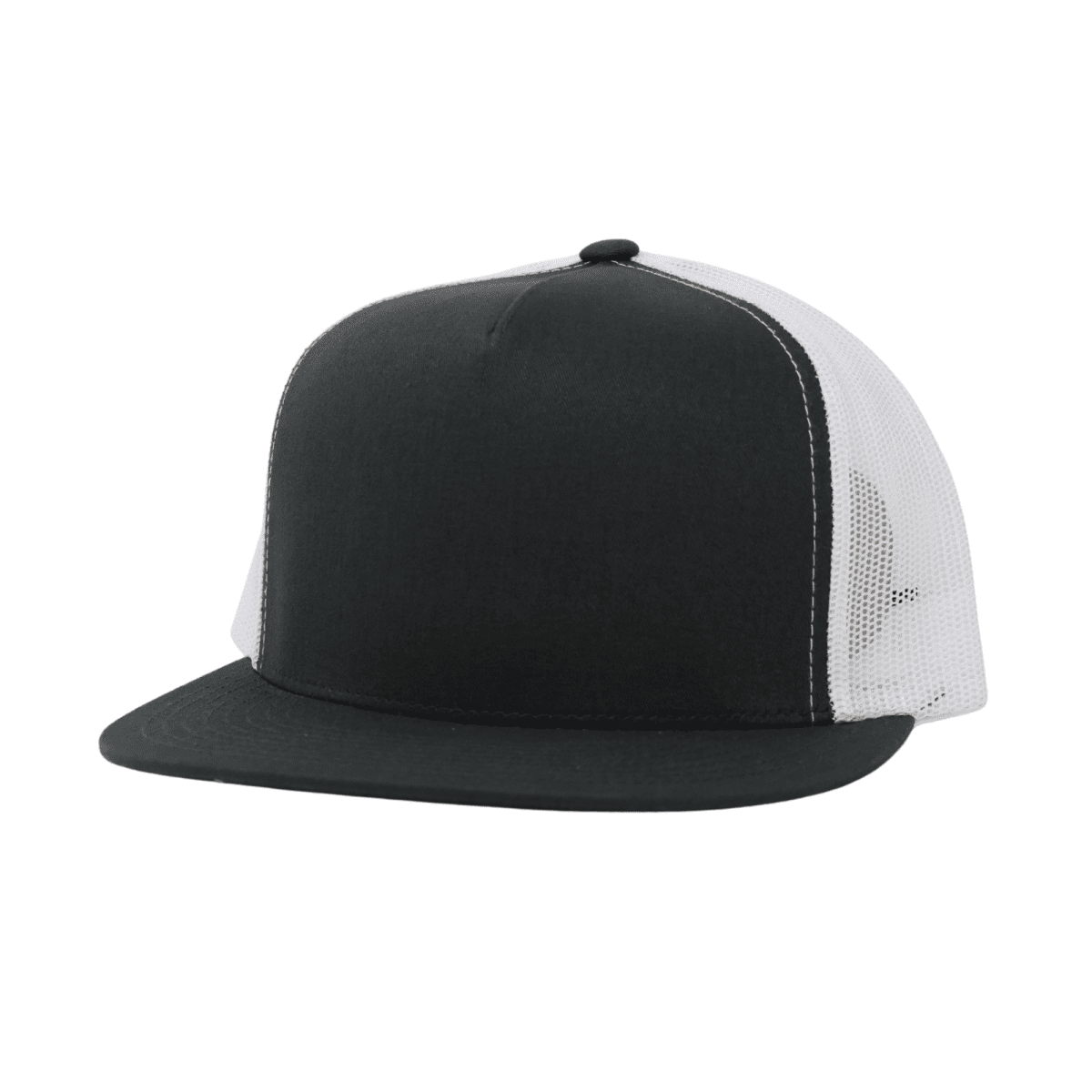 Flat Bill Charcoal/White - madhatter