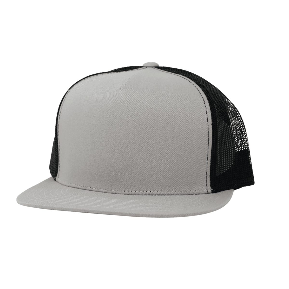 Flat Bill Silver/ Black - madhatter