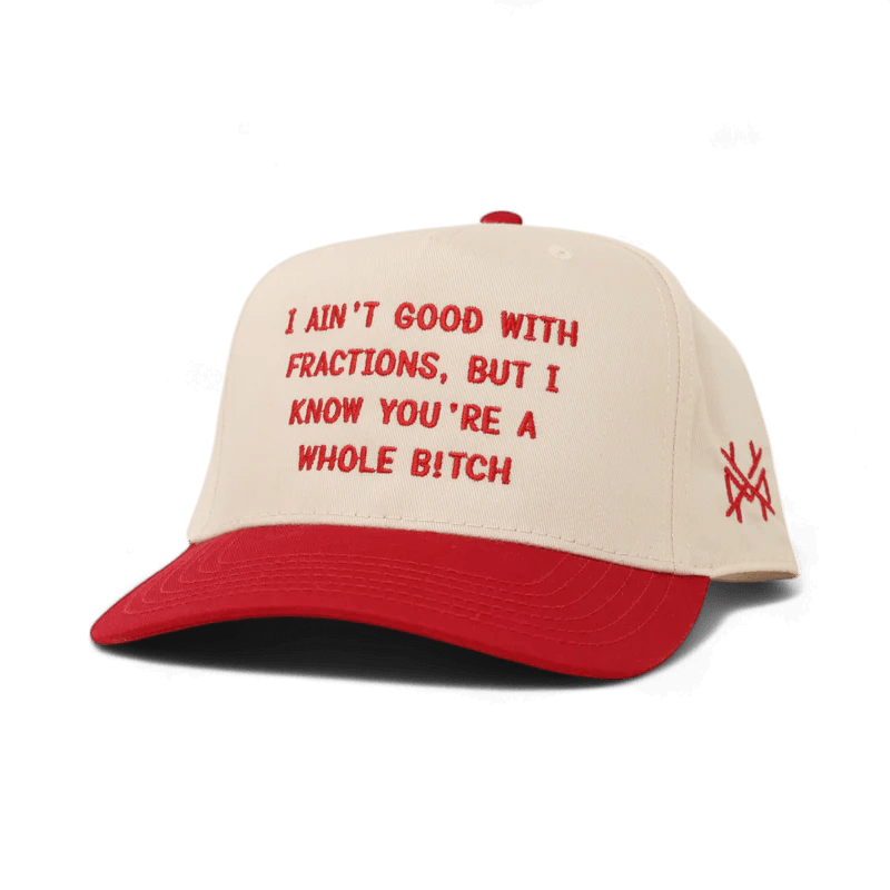 Fractions Snapback Hat | madhatter