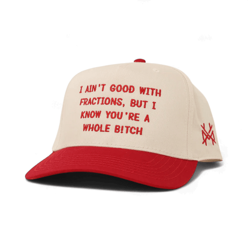 Fractions Snapback Hat | madhatter