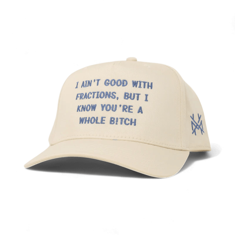Fractions Snapback Hat | madhatter