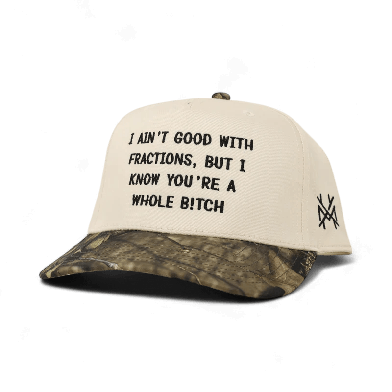 Fractions Snapback Hat | madhatter