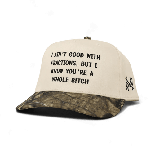 Fractions Snapback Hat | madhatter