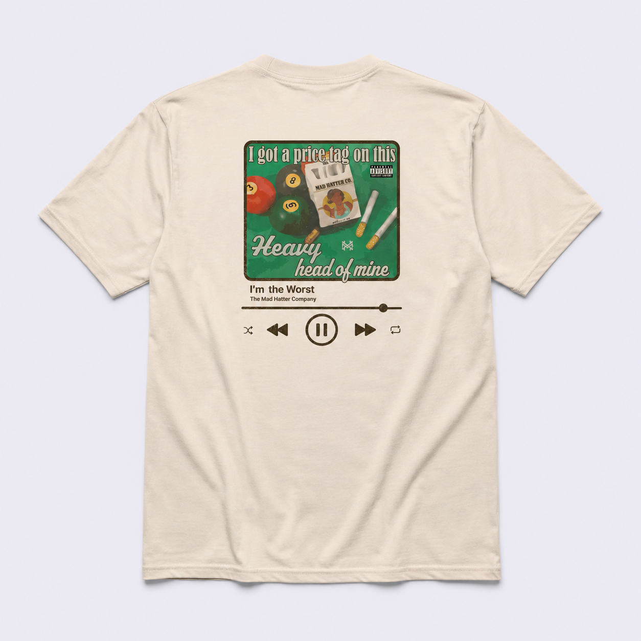 Heavy Head Of Mine Tee/TShirt