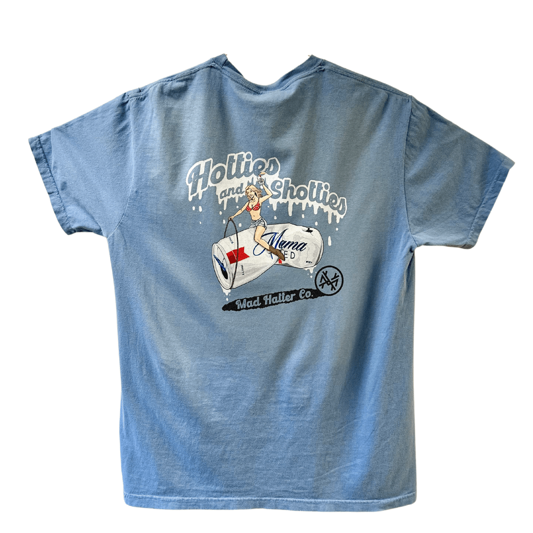 Hotties and Shotties T-Shirt - The Mad Hatter Company