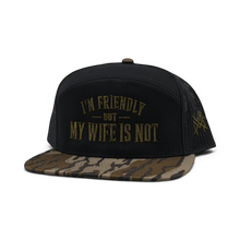 I'm Friendly My Wife is Not Snapback Hat