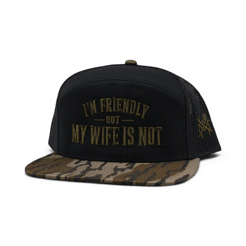 I'm Friendly My Wife is Not Snapback Hat | madhatter