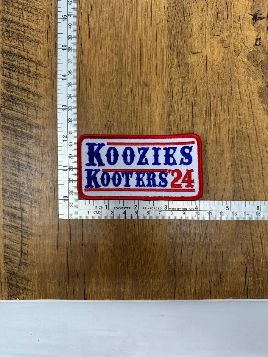 Koozies Kooters '24 Patch - The Mad Hatter Company