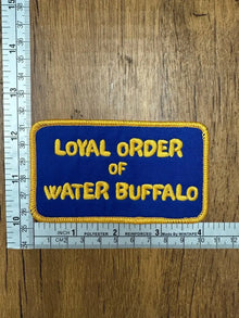 Loyal Order Water Buffalo Embroidered Patch