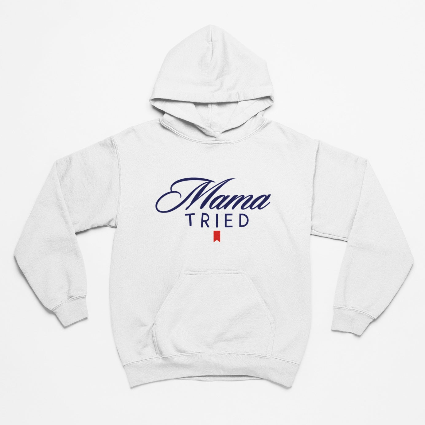 MHC Mama Tried Hoodie in White