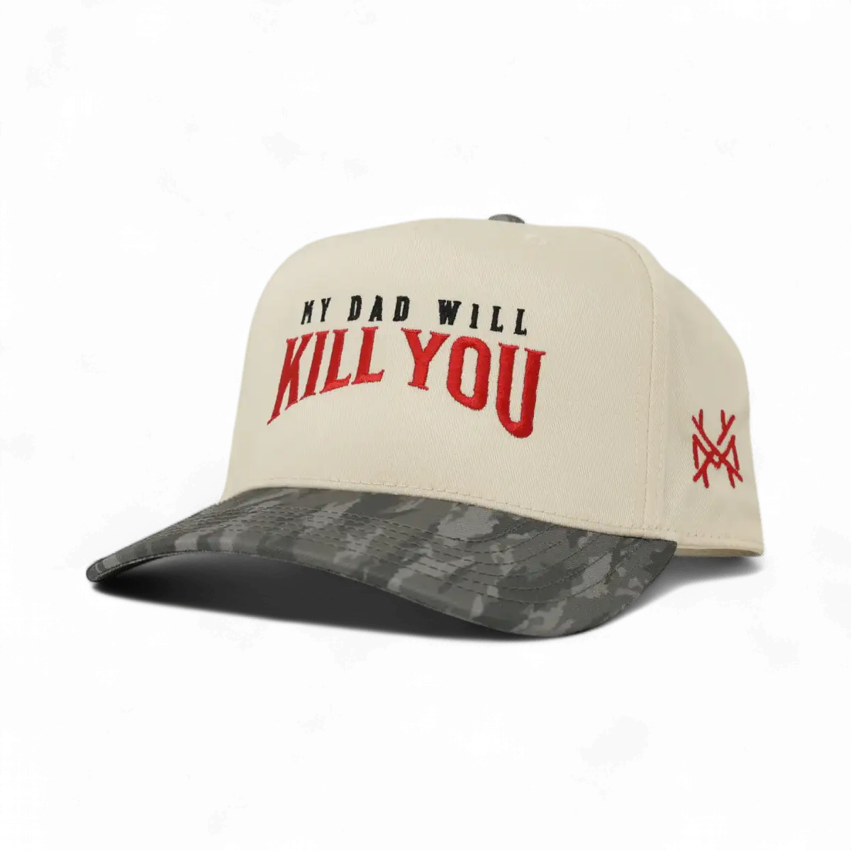 My Dad Will Kill You Snapback Hat - madhatter