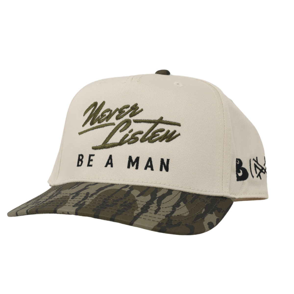 Never Listen | Be A Man - The Mad Hatter Company