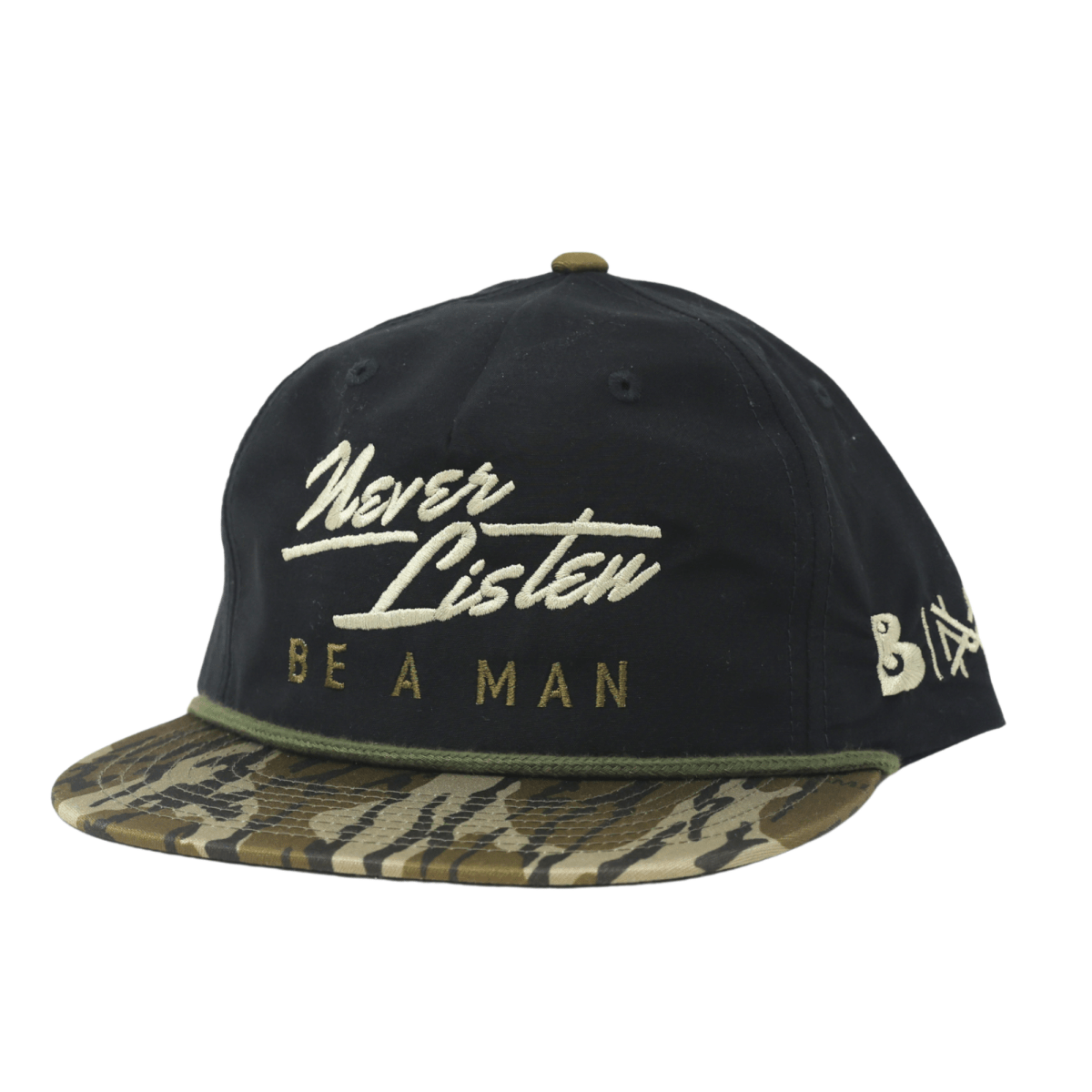 Never Listen | Be A Man - The Mad Hatter Company