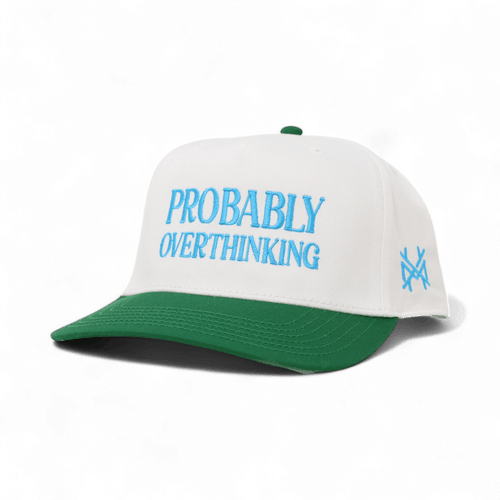 Probably Overthinking Snapback Hat | madhatter