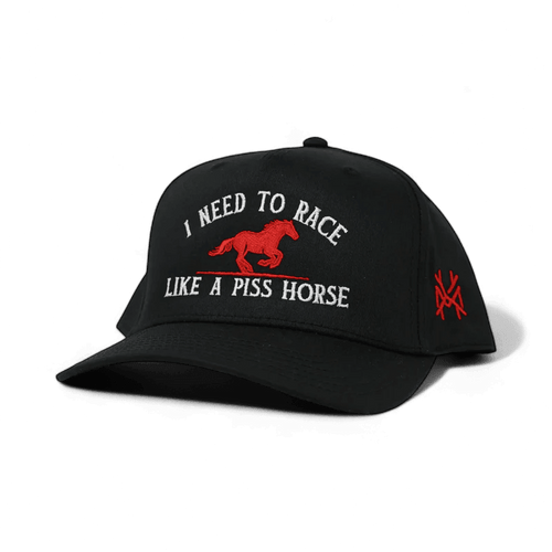 Race Like A Piss Horse Snapback Hat | madhatter