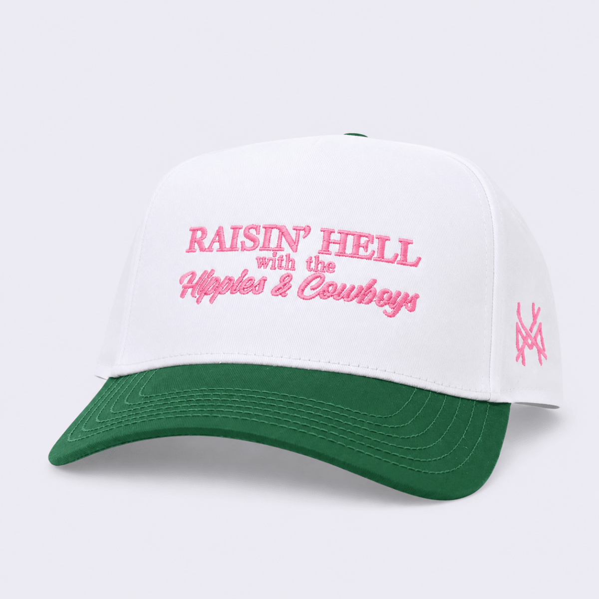 Raising Hell with the Hippies and Cowboys Snapback Hat | madhatter