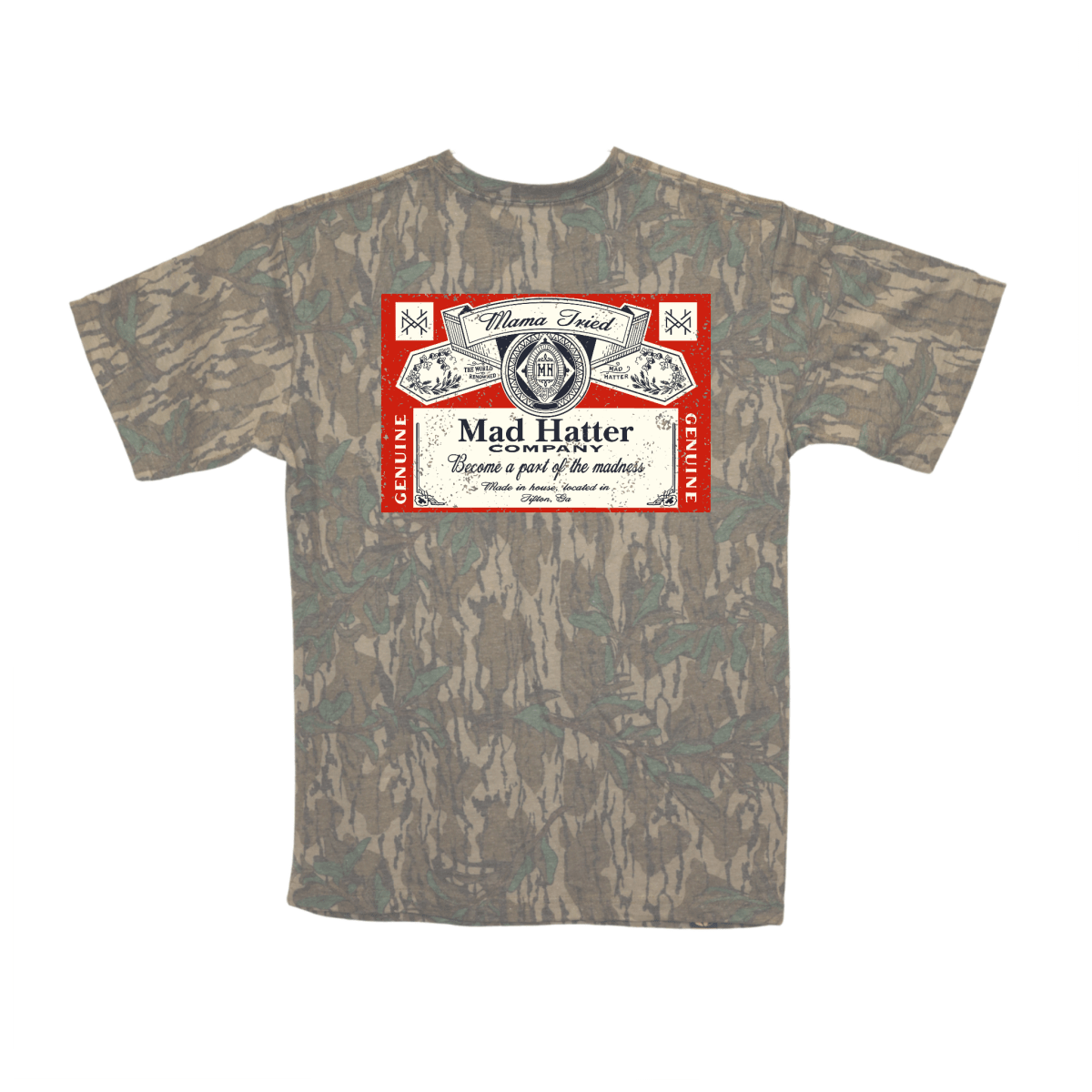 Red Label T-Shirt - The Mad Hatter Company