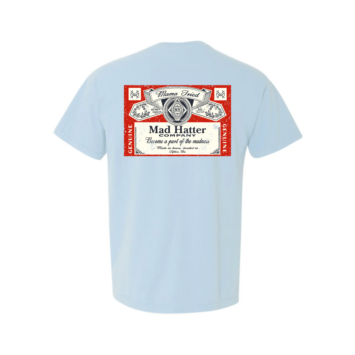 Red Label T-Shirt - The Mad Hatter Company