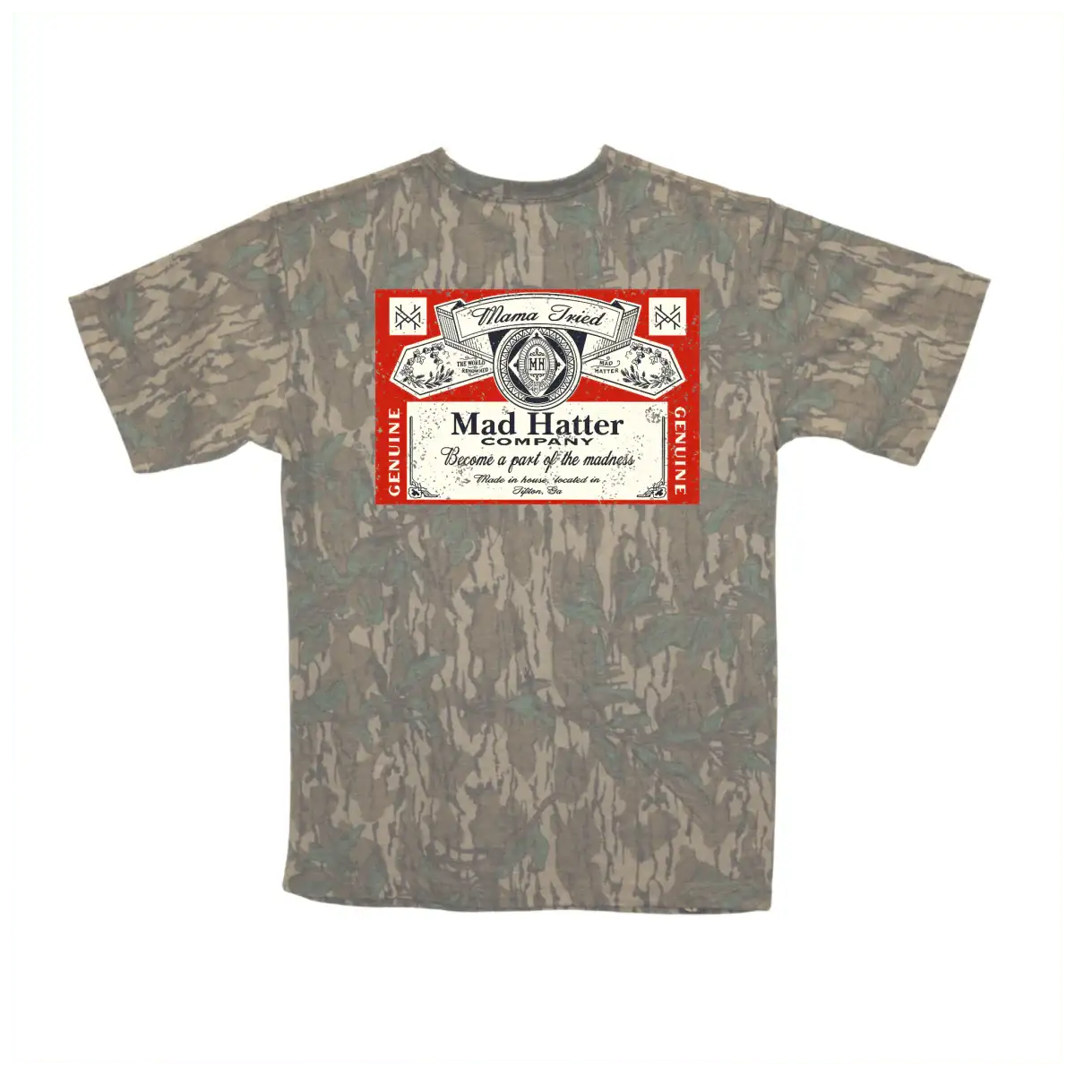 Red Label T-Shirt - The Mad Hatter Company