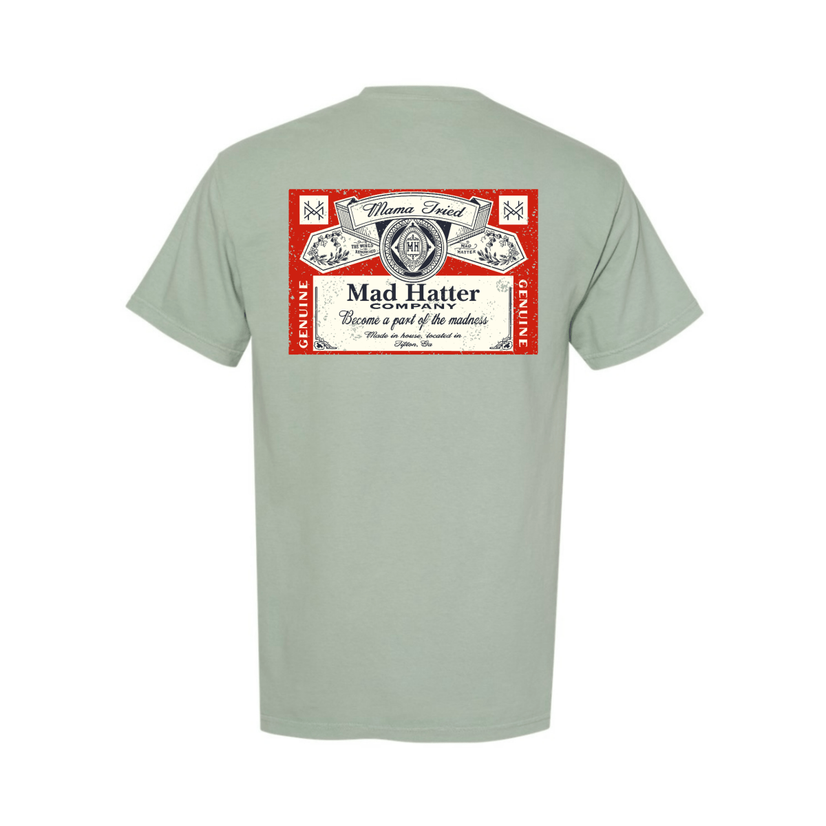Red Label T-Shirt - The Mad Hatter Company