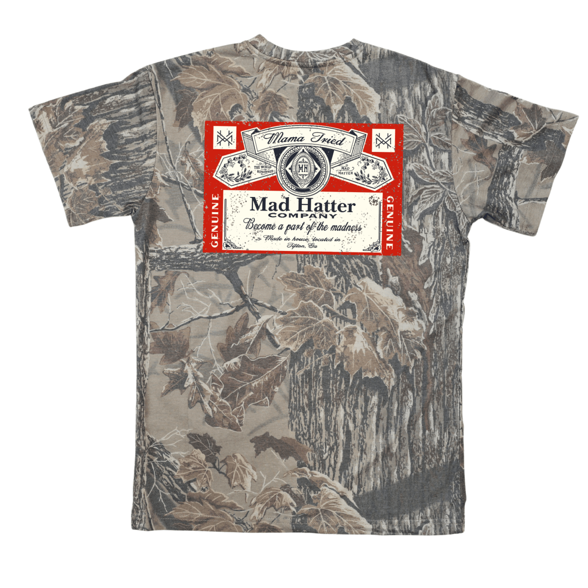 Red Label T-Shirt - The Mad Hatter Company