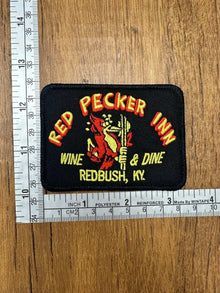 Red Pecker Inn Embroidered Patch