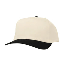 Retro Black/Natural Blank Hat