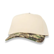 Retro Camo/Natural Blank Hat