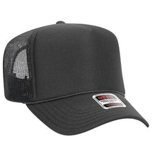 Retro Charcoal Foam Blank Hat
