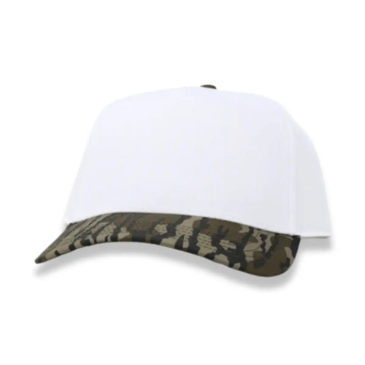 Retro Mossy Oak Bottomland/White - The Mad Hatter Company