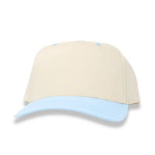 Retro Powder Blue/Natural Blank Hat