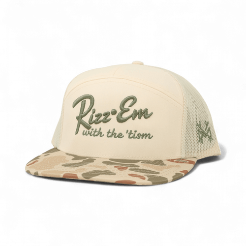 Rizz Em With The Tism Snapback Hat | madhatter