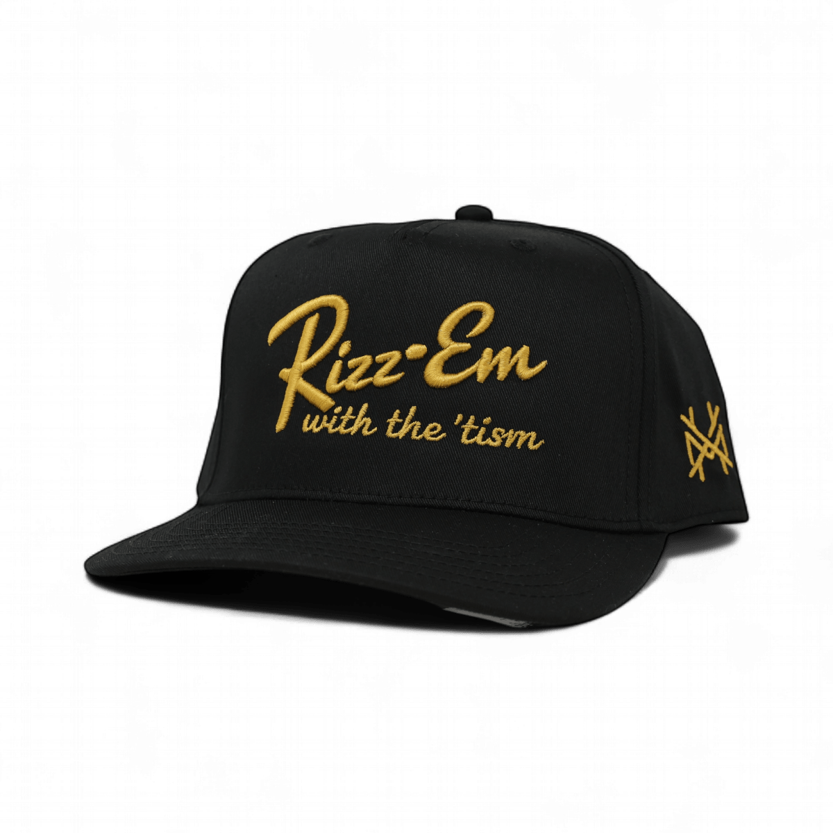 Rizz Em With The Tism Snapback Hat | madhatter