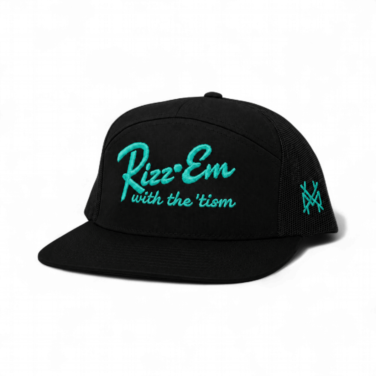 Rizz Em With The Tism Snapback Hat | madhatter