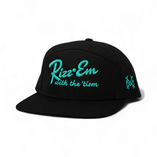 Rizz Em With The Tism Snapback Hat | madhatter