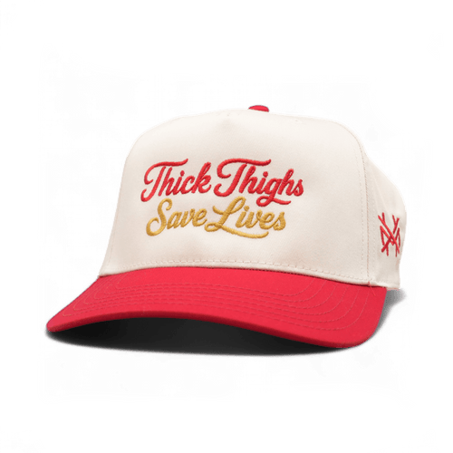 Thick Thighs Save Lives Snapback Hat | madhatter