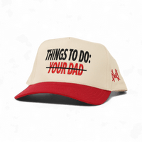 Things To Do Snapback Hat | madhatter