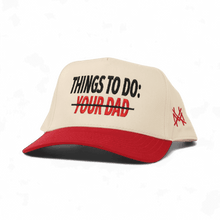 Things To Do Snapback Hat
