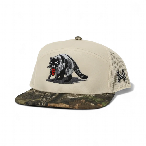 Trash Panda Trucker Hat - Raccoon Rope Snapback Cap - madhatter