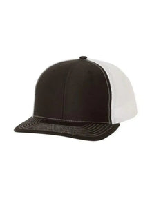 Trucker Black / White Blank Hat