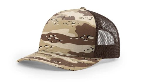Trucker Desert Camo/Brown - The Mad Hatter Company