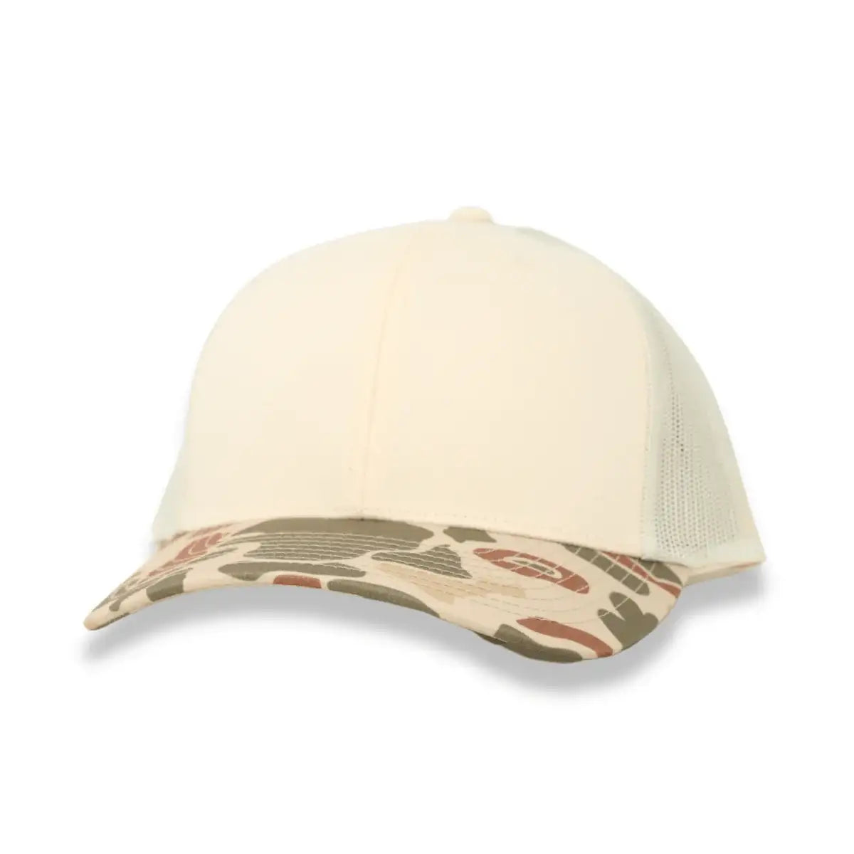 Trucker Harvest Duck Camo/Natural - The Mad Hatter Company