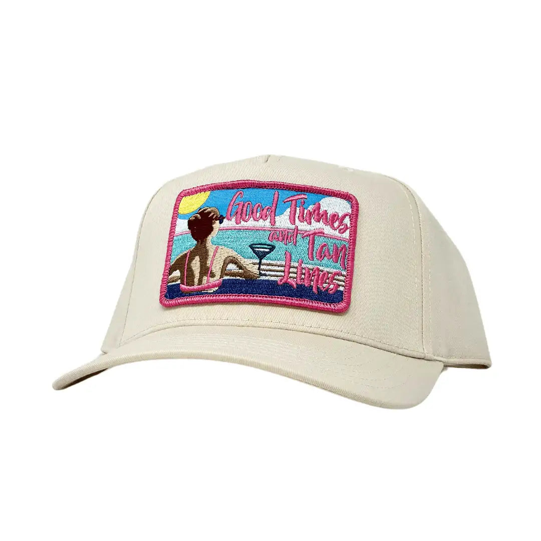 TTC Good Time and Tan Lines Trucker Hat - The Mad Hatter Company