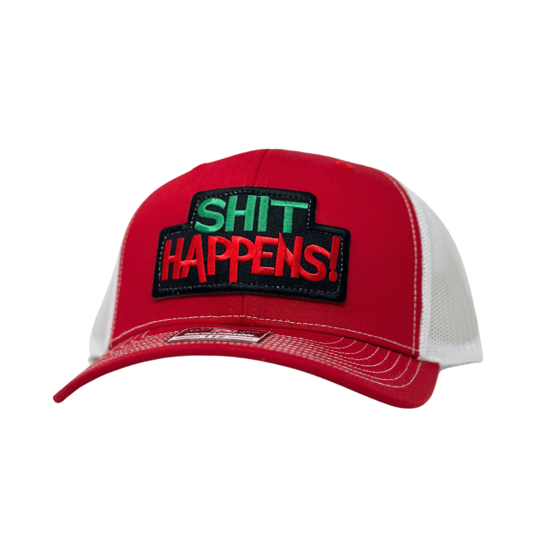 TTC Shit Happens Trucker Hat - The Mad Hatter Company