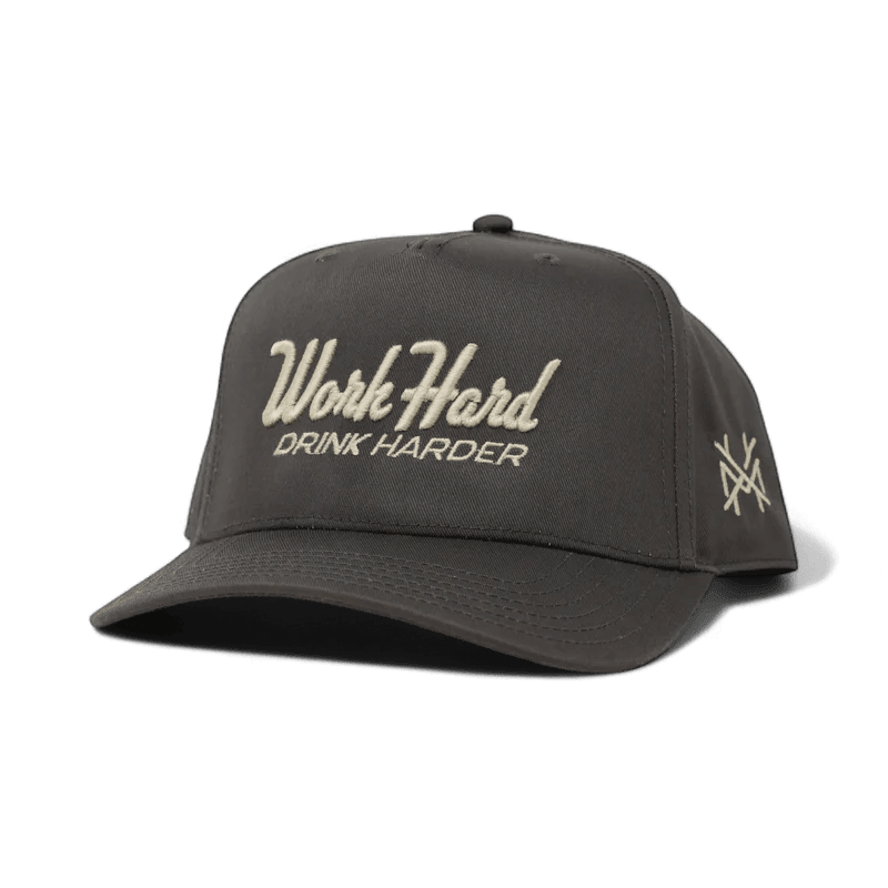 Work Hard Drink Harder Snapback Hat | madhatter