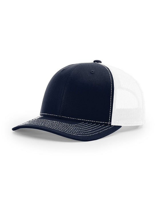Trucker Navy/White
