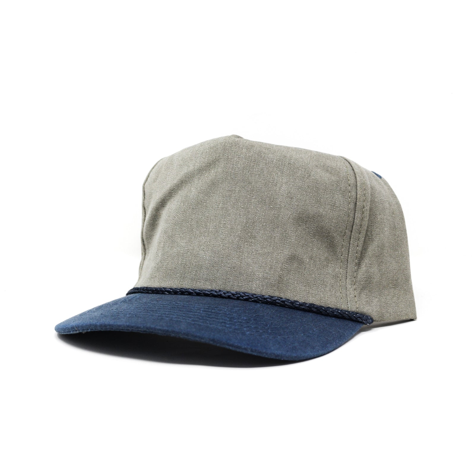 Cobra 5 panel Stone Washed Canvas Grey/Jean