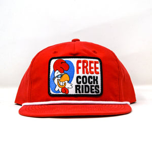 TTC 256 Richardson Red/ White Rope - Free Cock Rides
