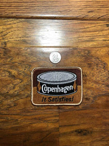 Copenhagen it Satisfies Embroidered Patch
